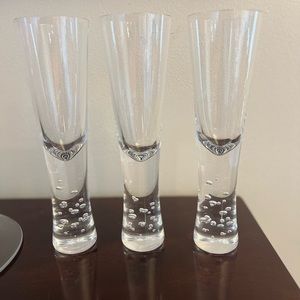 Crate & Barrel Verve Champagne Flute (3)
